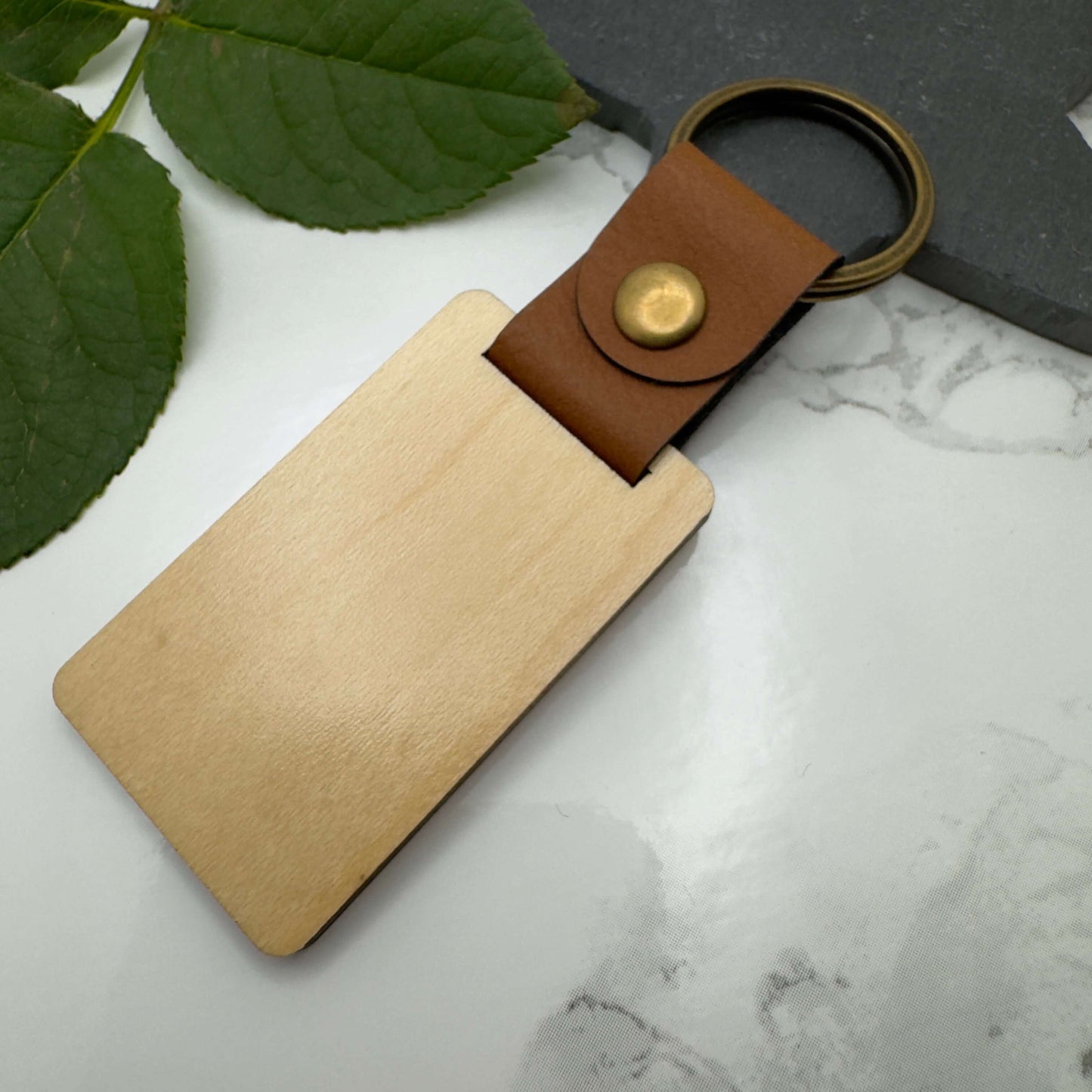 Personalized Wooden ‘Mother’ Keyring - Periodic Table Elements Design Gift | Gift for Mum