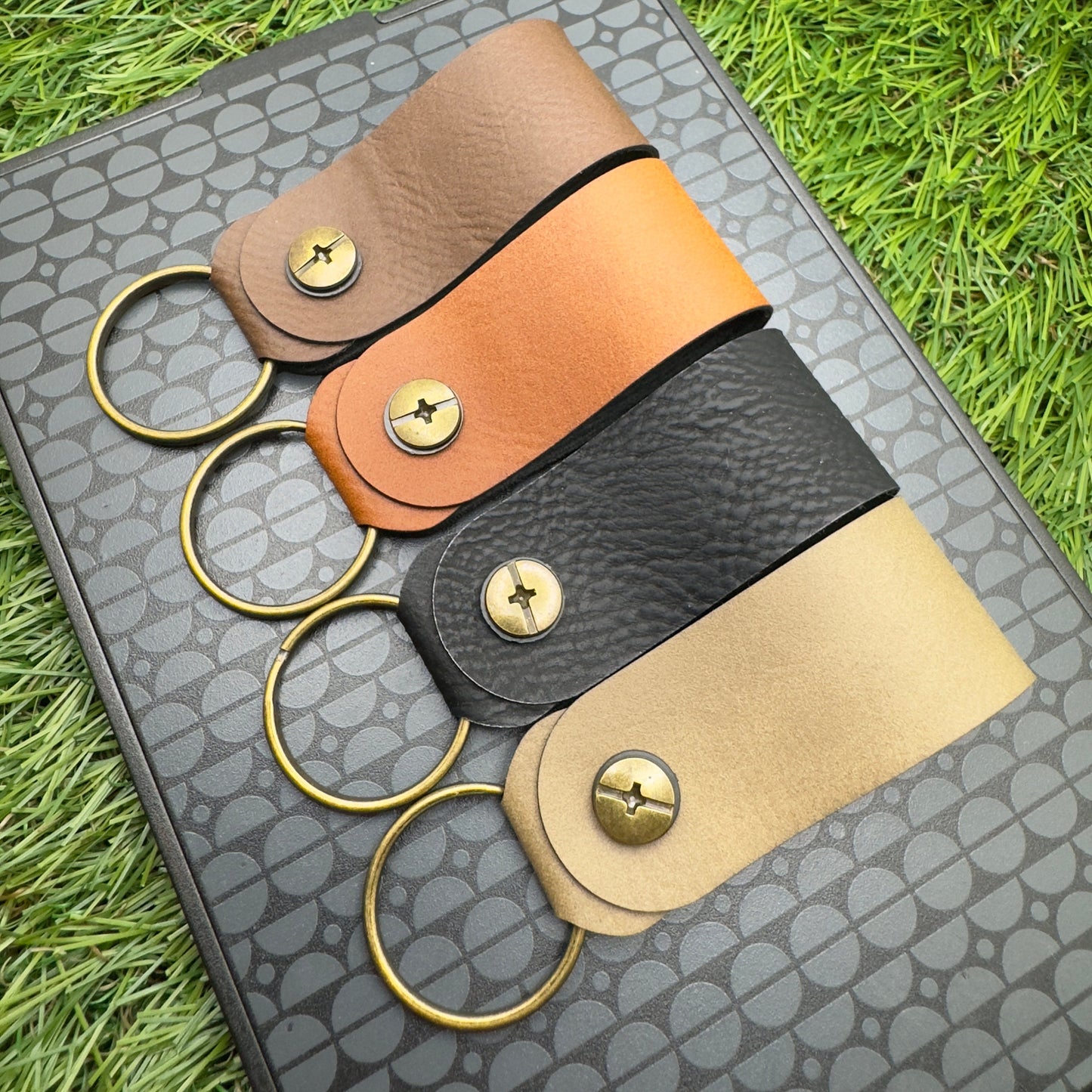 MAM Keyring Personalised “I Love You" Hidden Message Gifts for mum Birthday Garden Christmas Holiday gift Vegan Leather