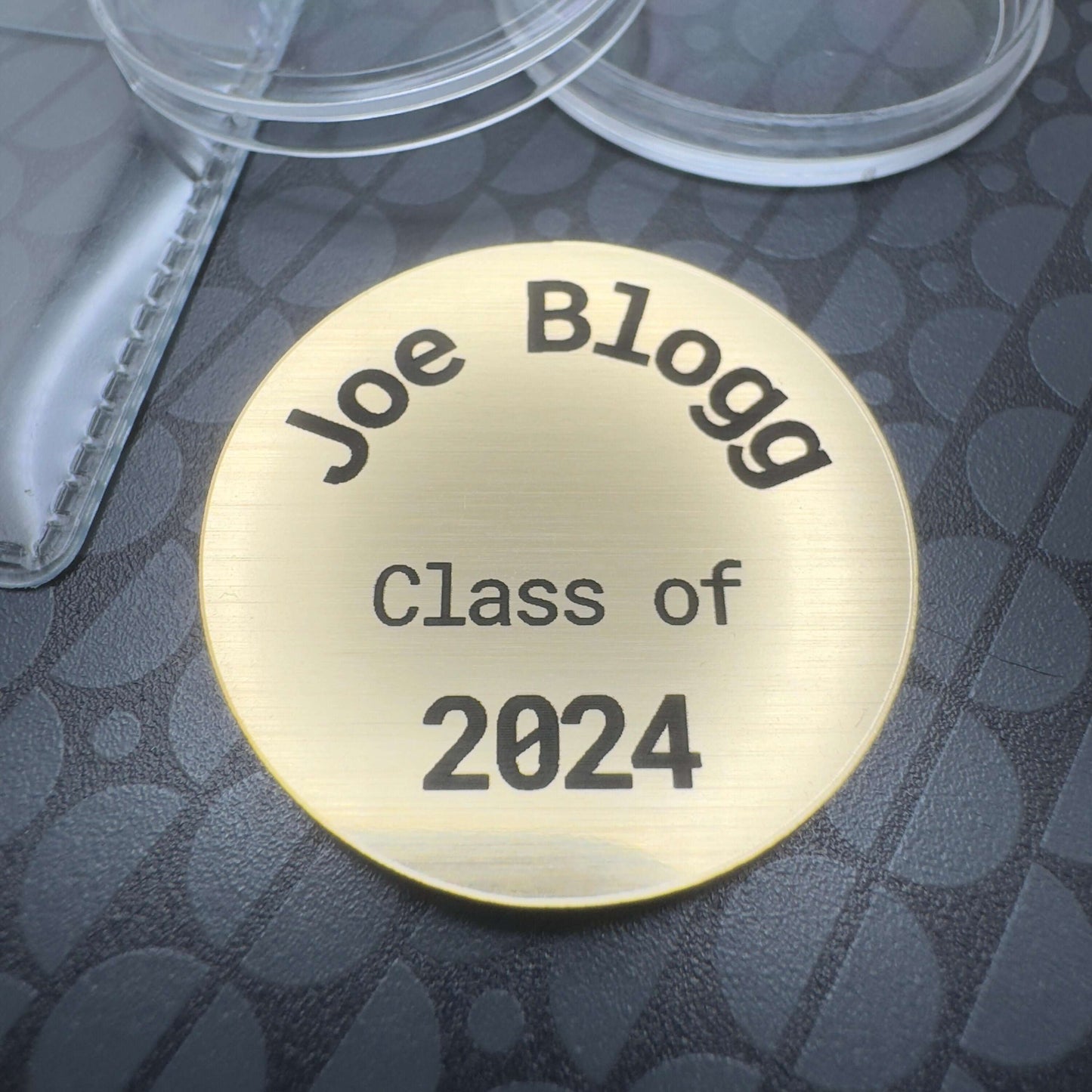 Graduation custom keepsake token