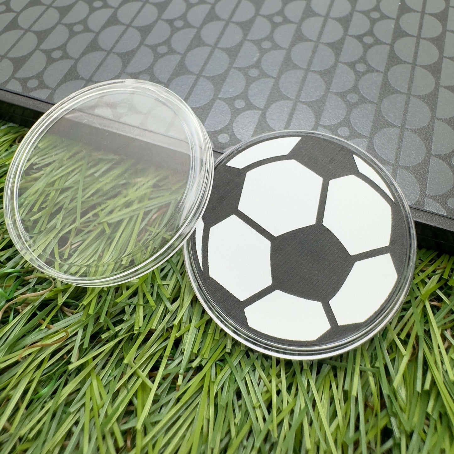 football token soccer keepsake personalised football gift