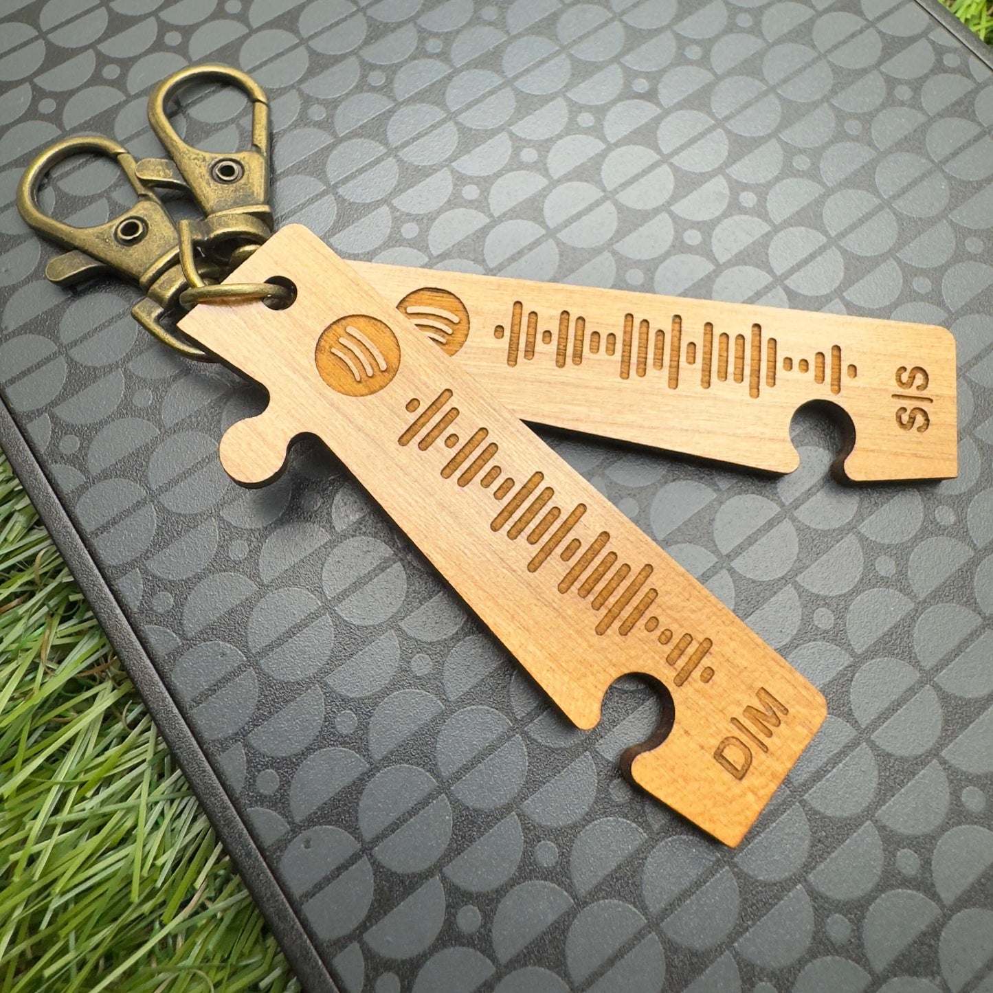 Couples Keyring Spotify Matching Spotify Couples Gifts Personalised Gift Keyring Set Birthday gift Spotify Code Christmas gift for Couples