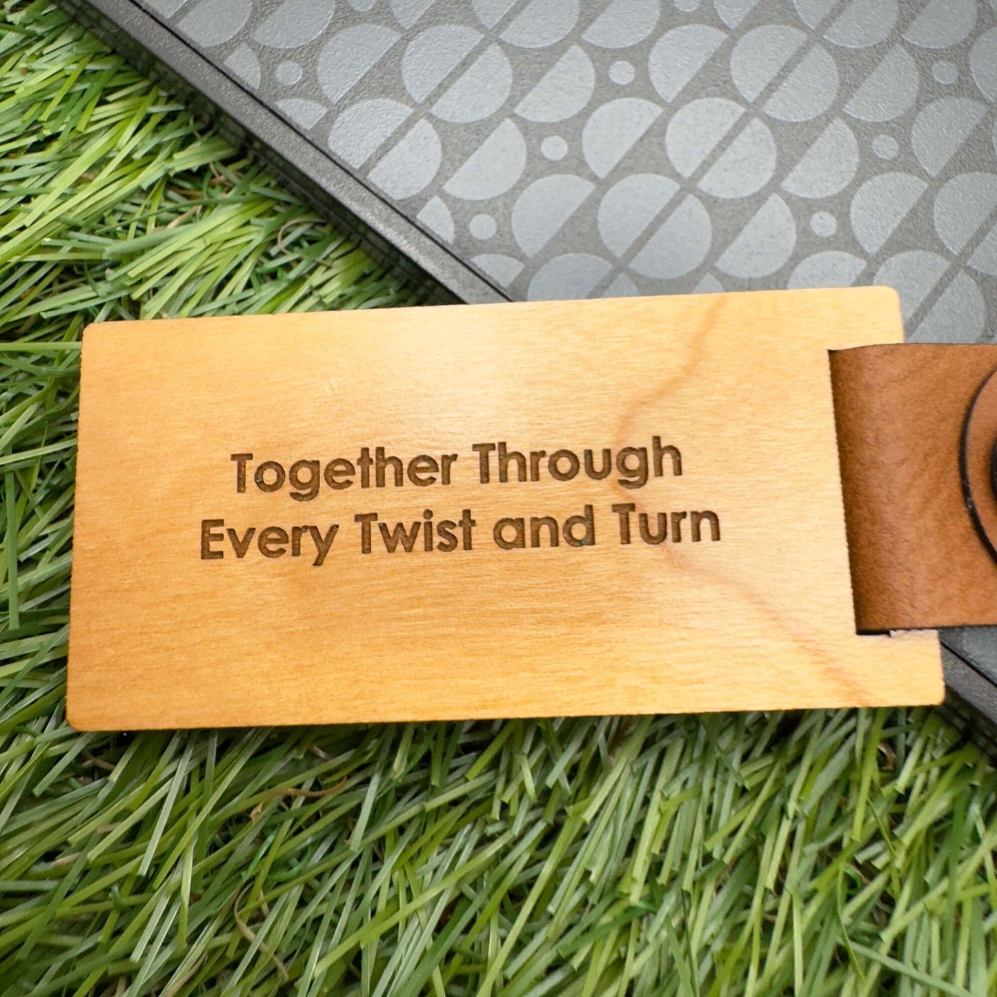 Unique Solvable Maze Keyring Personalised Custom Engraving, Interactive Puzzle Keyring, Anniversary Gifts, Birthday gift, Christmas gift