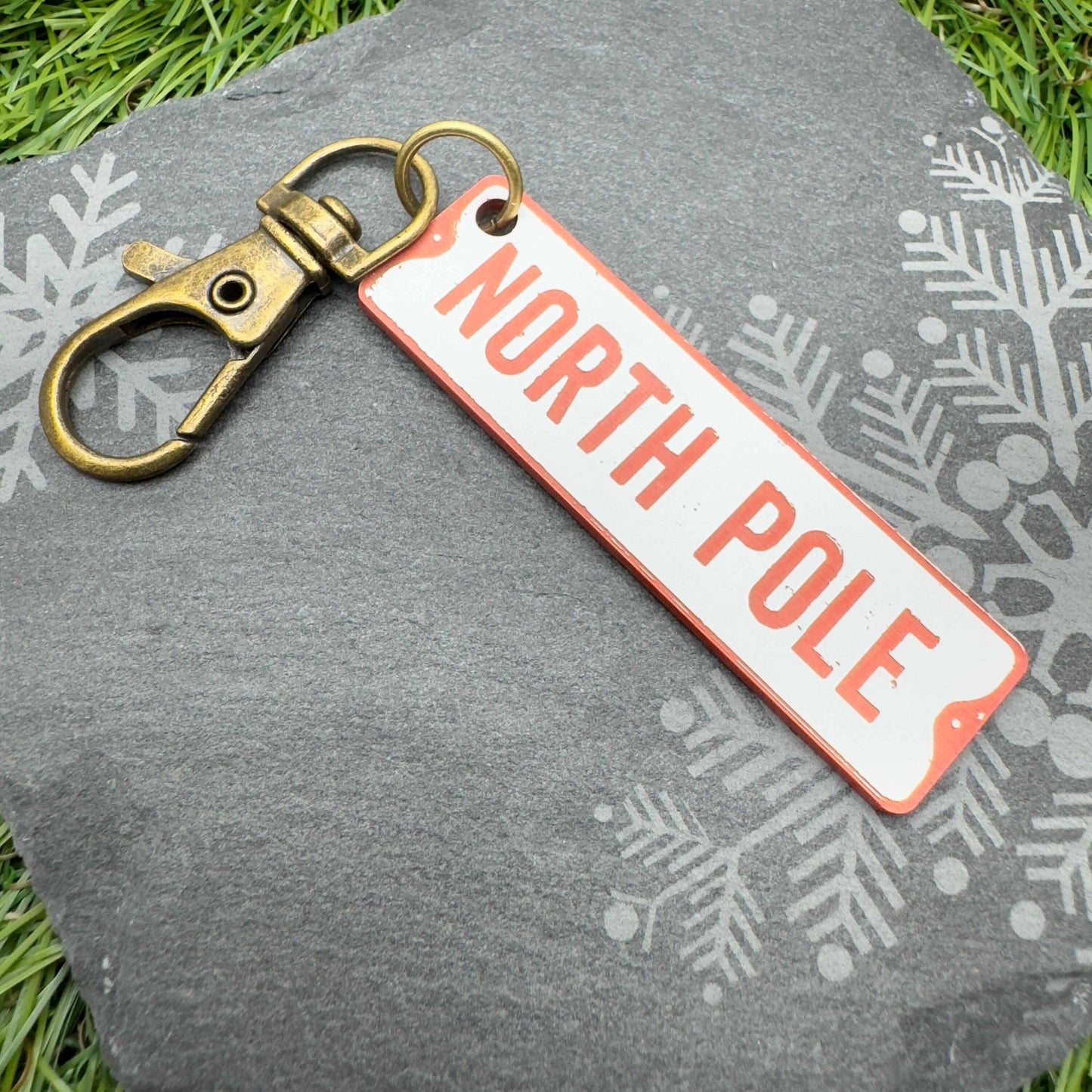 North Pole keyring Christmas vibes