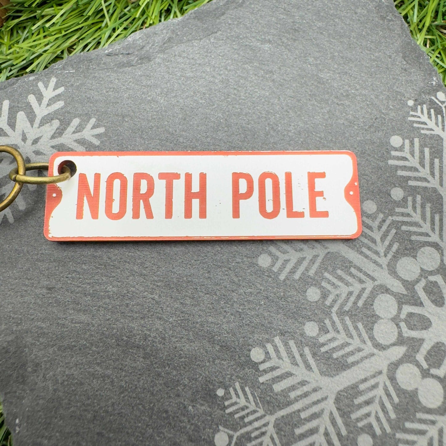 North Pole keyring Christmas vibes