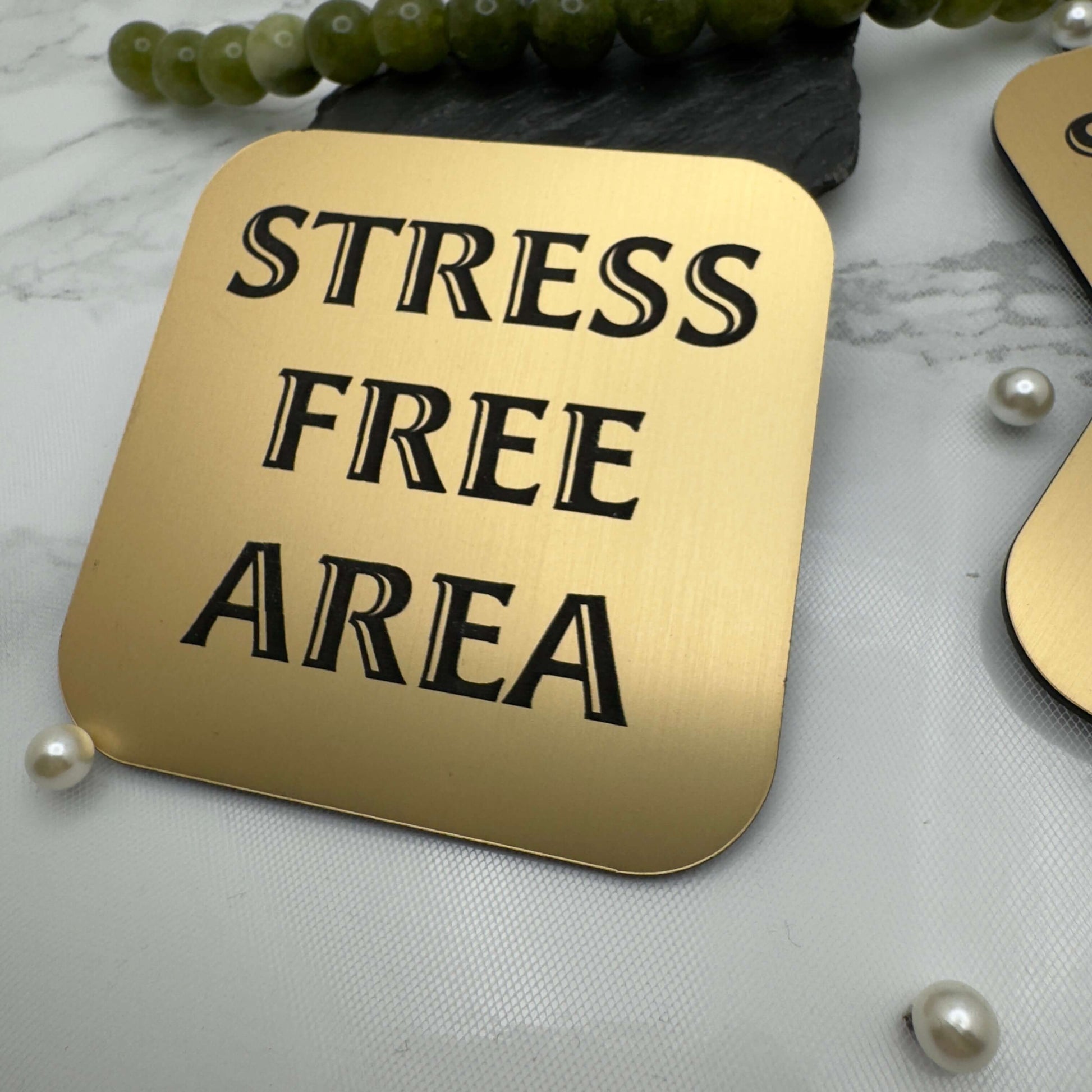 Stress free area, fridge magnet free delivery U.K. 
