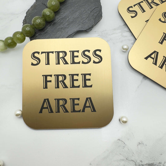 Stress free area, fridge magnet free delivery U.K. 
