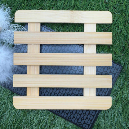 Wooden coaster engraved personalised