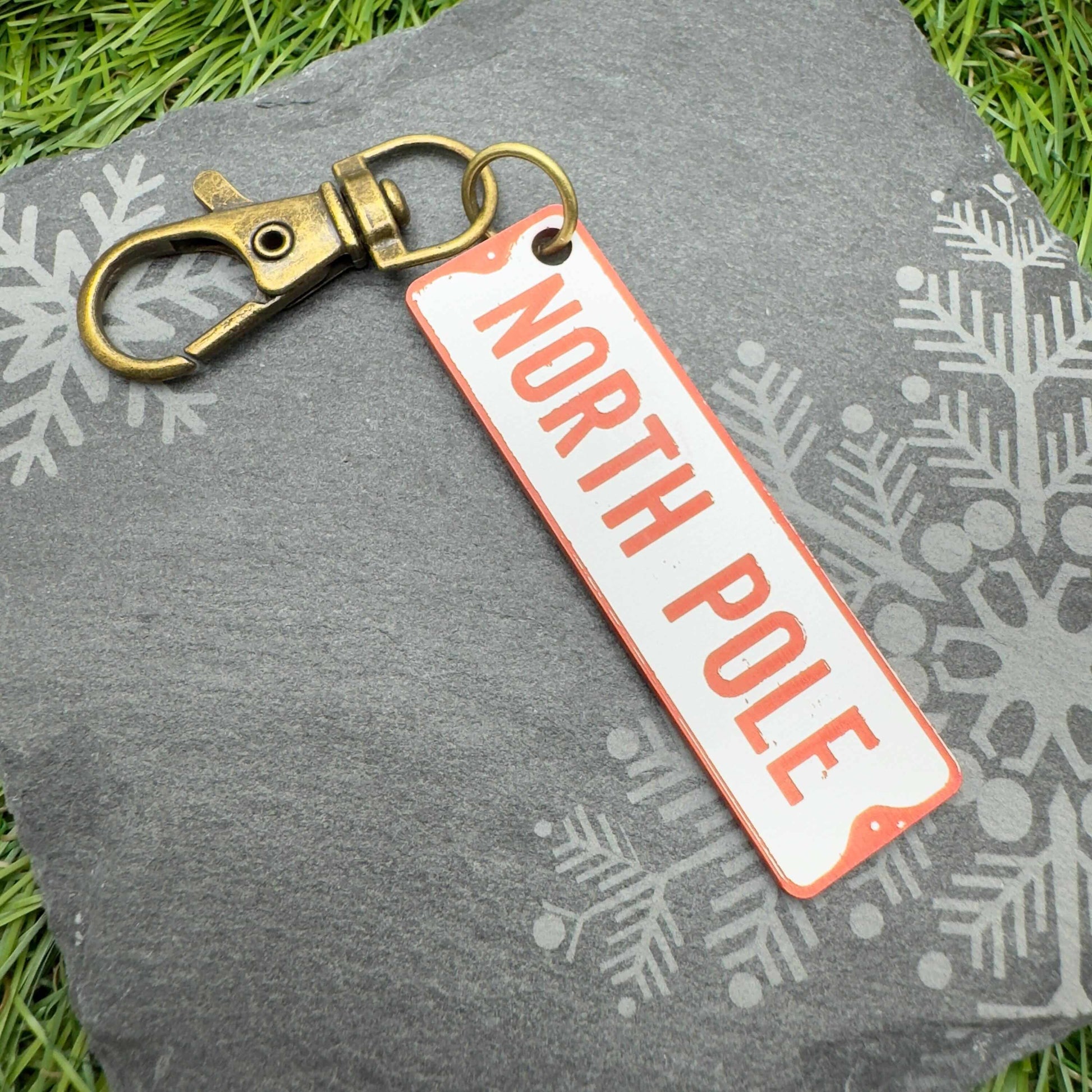 North Pole keyring Christmas vibes